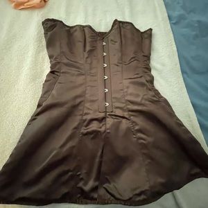Brown corsage costume only worn ones